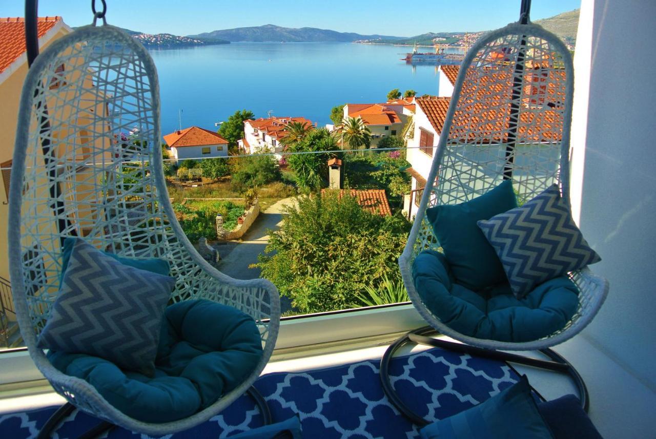 Seaside Villa With Private Pool Home By The Sea - Villa トロギール エクステリア 写真